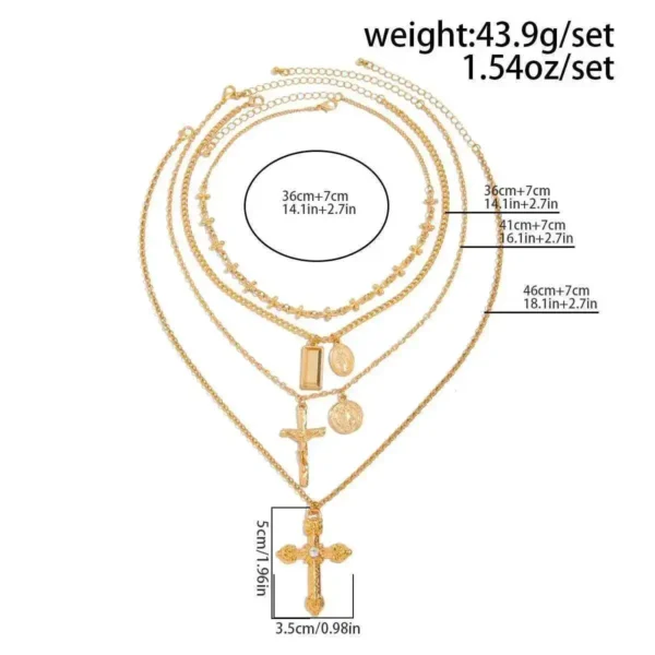 Sac388ab5b3ef4061a3cf940d898e66dc3.webp Divine Wanderer Layered Charm Necklace Set