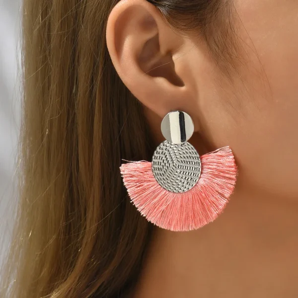 Sae834c6474334785aa74dbc22128d6f61.webp Celestial Fan Tassel Earrings