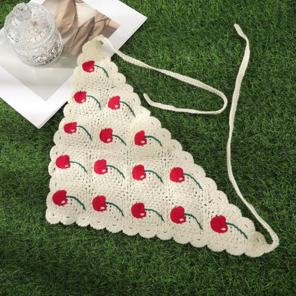 Saf87cc8c07744fb8a8bf706c5be40b80U.webp Cherry Handcrafted Crochet Hair Scarf Bandana