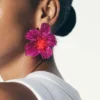 Sb08e1a2c6f1942c58d157817a11d340cp.webp Garden Dance Colorful Flower Earrings