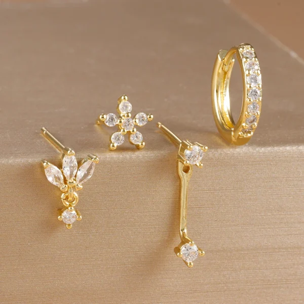 Sb0cf953766cc4f0283ec0de7cbf00b53M.webp Festive Glint Earring Set 4pcs with Crystal Accents – Spirit & Rebel