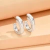 Sb275b4a96e7848ffb409b3e524344439J.webp Irregular Crinkle Studs - Hammered Silver and Gold Earrings