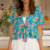 Sb3dd3a8d51414d8e8c57a1f805b47d49w.webp Wildflower Breeze Boho Tie Front Blouse