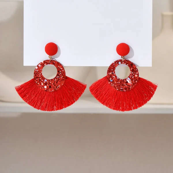 Sb961278d13e54fb7b11ea02868430deay.webp Dreamy Iridescent Stardust Fan Shaped Earrings