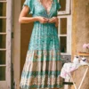 Sbc1277c06c534c1a971f542ebd7d721dj.webp Boho Midi Dress: Summer Symphony with Flowing Silhouettes and Playful Patterns