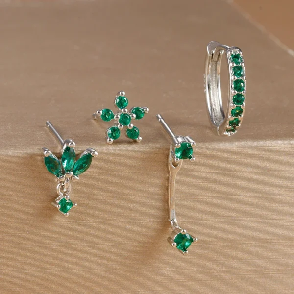 Sbce67fb538804952a77efac566504f3fr.webp Festive Glint Earring Set 4pcs with Crystal Accents – Spirit & Rebel