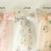 Sbe359f1bafb14d718847e4e40bf4d7faL.webp Romantic Whispers Bow Veil With Comb featured in Floral Embroidery