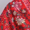 Summertime Flirt Floral Wrap Dress with Tie Waist
