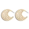 Sc166f9fba8944c36a82c68d1ead8c7c1F.webp Crescent-shaped woven raffia hoop earrings
