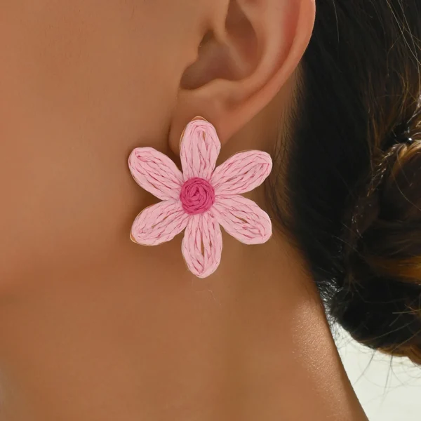 Sc2053d18c2d24949accc572dce42726aj.webp Petal Whisper Handmade Flower Statement Earrings