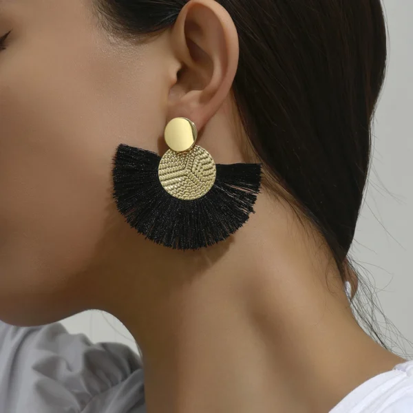 Sc220032922b24394817317de2ac604e5h.webp Celestial Fan Tassel Earrings