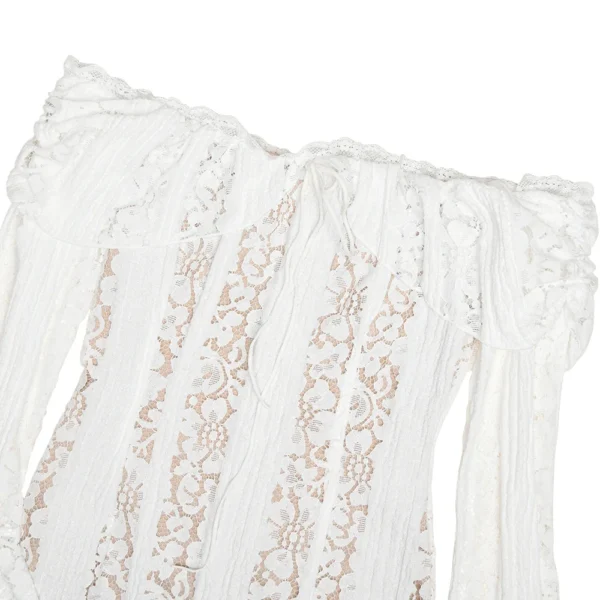 Sc221ce528e59448a9dad385d1f84dd00a.webp The Golden Hour Gown — Off Shoulder Lace Wedding Dress with Bell Sleeves