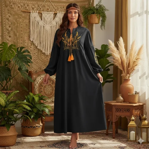 Sc5796f4d9bb94cfba34819a799421c62P.webp Wheat Stalk Boho Embroidered Maxi Dress