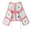 Sc7dac69c44a746229d79572ea9d99093I.webp Festival Finesse Tie-Front Boho Cardigan with Crochet Floral Details