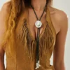 Scb91f898f16946daba298692573146bch.webp Frontier Adventure Western Bolo Tie with Hat and Boot Accents