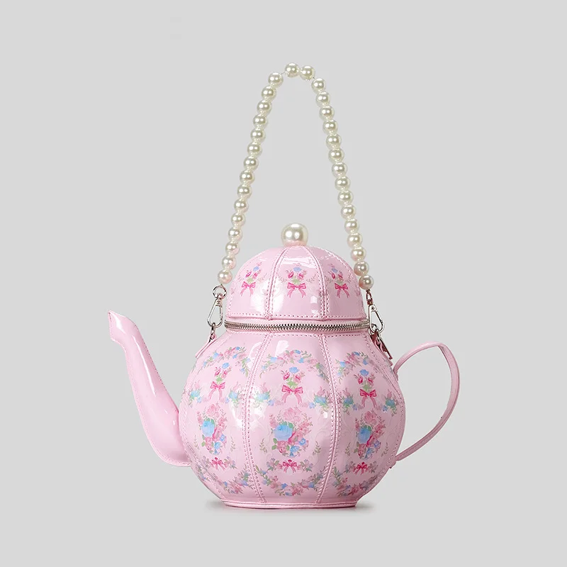 Porcelain Daydream Teapot Purse