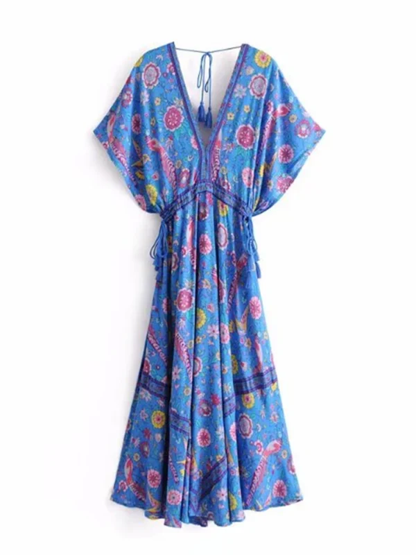 Sccc1bb9e324d45169c302ac5875cd4d0Q.webp Sundara Bloom Boho Kaftan Maxi Dress
