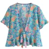 Scfad2767949949d28fdbc1fb3c36006bc.webp Wildflower Breeze Boho Tie Front Blouse