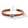 Bohemian Choker Necklace with Decorative Stone Accents