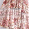 Summertime Flirt Floral Wrap Dress with Tie Waist