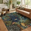 Sd8cda9bcdc104eb7b772ed89e23832c76.webp Midnight Jungle Reverie Boho Rug