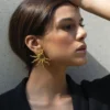 Sda9f71053d4f4746a892f4fc5f4afa7aE.webp Sunshine-Inspired Boho Earrings Radiating Warmth and Joy