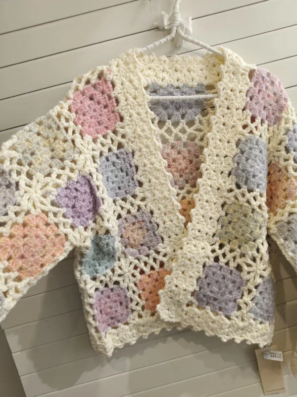 Sdde635750369426cbe3df2c21a41af73H.webp Everyday Nomad Granny Square Crochet Boho Cardigan