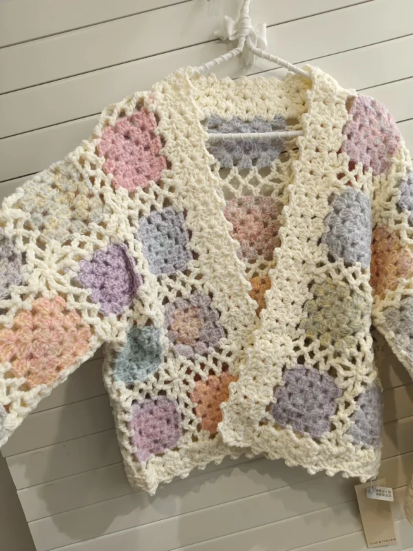 Sdde635750369426cbe3df2c21a41af73H.webp Everyday Nomad Granny Square Crochet Boho Cardigan