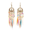 Se045ab99f7054b9e960fe3adf0ed5d1aK.webp Dreamcatcher-Inspired Boho Earrings with Colorful Bead Accents