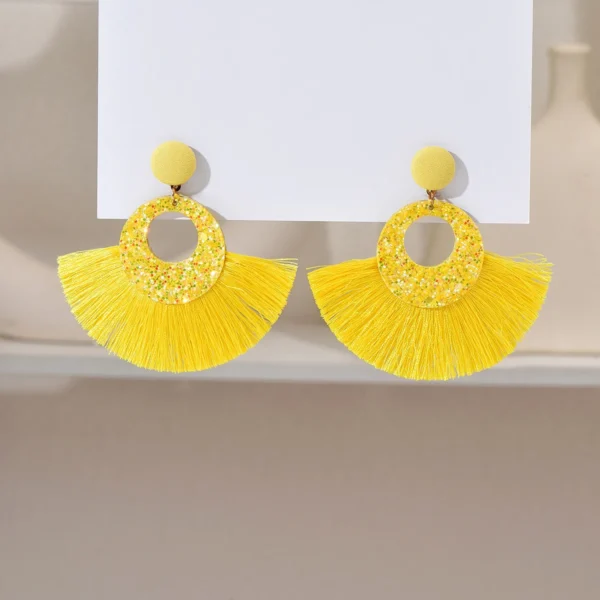 Se0c6154ad3234927be4326d5e5776a645.webp Dreamy Iridescent Stardust Fan Shaped Earrings