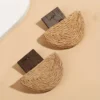 Se1e7da5e0ff34ec8a9596fea27add9ach.webp Sojourn Woven Square Top Boho Rattan Earrings