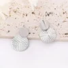Se30757a1036544ea8e8a1e767afd43d9V.webp Golden Mirage Textured Disc Statement Earrings
