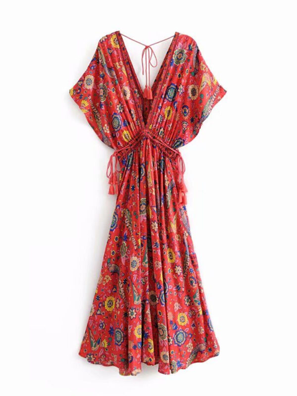 Se4a11866694d4fcba742f828282935c9l.jpg Sundara Bloom Boho Kaftan Maxi Dress