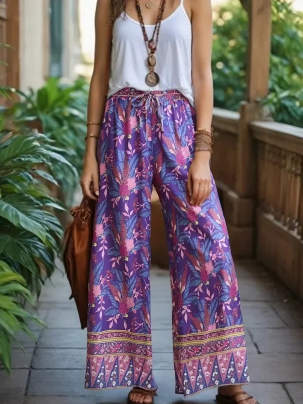 Seac131b5b256480ebae715d393dc5143E.webp Purple Meadow Loose Boho Pants