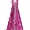 Sed453600ad074b23bf2729fdc5930e3fk.webp Desert Bloom: Floral Print Backless Halter Maxi with Tassel Hem