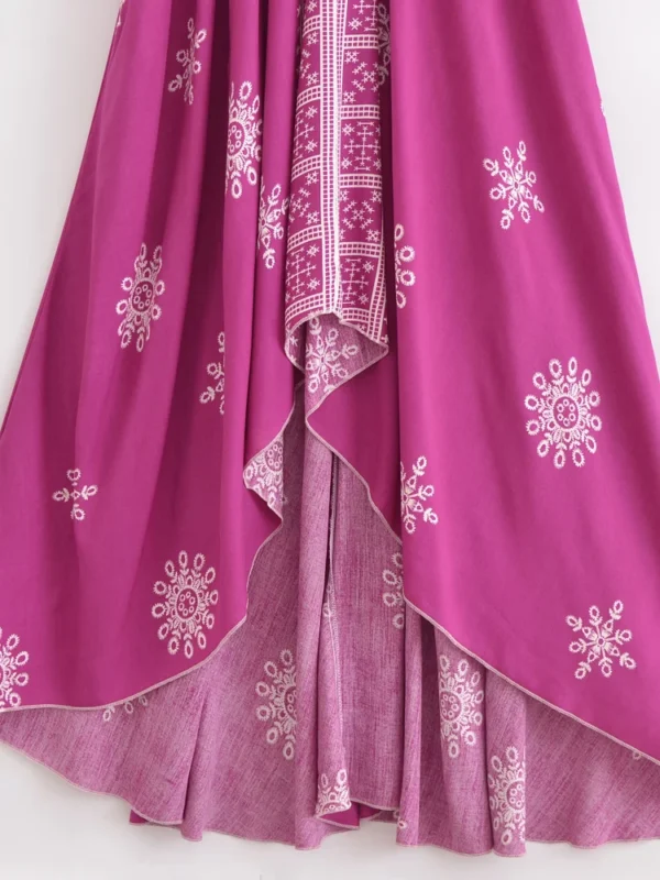 Sef81248b602f4136970e1ad92338992dv.webp Desert Bloom: Floral Print Backless Halter Maxi with Tassel Hem