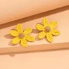 Sefe2d0590a31464686950316115092f0q.webp Petal Whisper Handmade Flower Statement Earrings