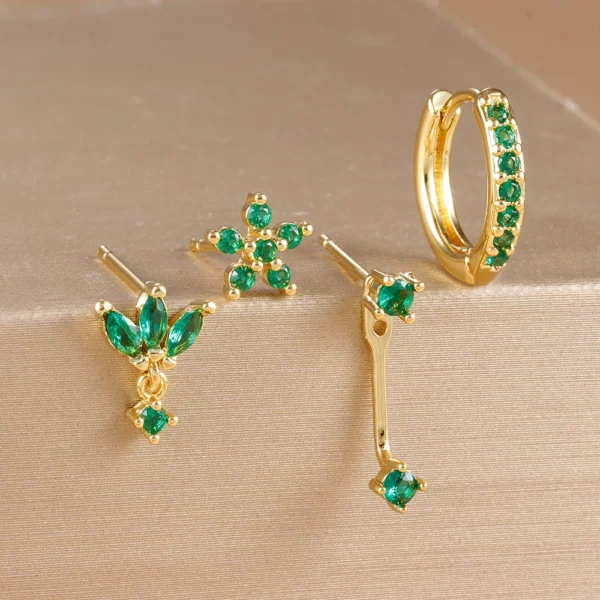 Sf0006bcf63dc4d15b66a956bc2c867bc7.webp Festive Glint Earring Set 4pcs with Crystal Accents – Spirit & Rebel
