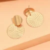 Sf38e2abd035e4c308102d4f825b97fa3k.webp Golden Mirage Textured Disc Statement Earrings