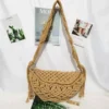 Sf49396b2e7334bdfa354c4fcab97538cd.webp Desert Rhythm Handwoven Macramé Boho Crossbody Bag