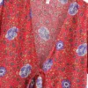 Sf7a31f1f610d4d0b8efd92a39208315fI.webp Wildflower Breeze Boho Tie Front Blouse