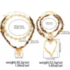 Sf835b25312b04fb3b35b0289d7bf3541q.webp Heart Leopard Boho Necklace with Layered Pendant Design
