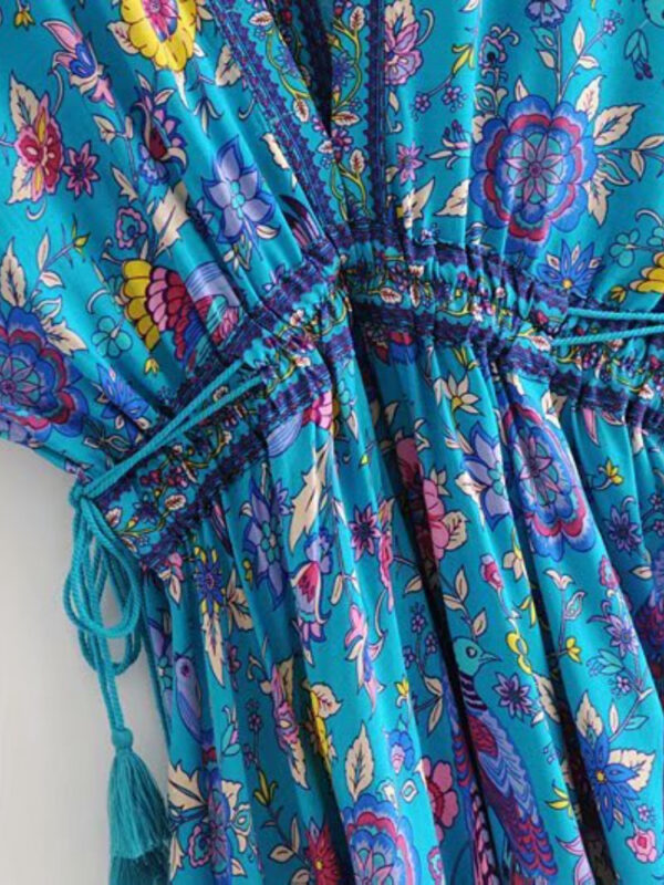 Sfdf35d2f6b9c44378f4c74cd97225a03n.jpg Sundara Bloom Boho Kaftan Maxi Dress