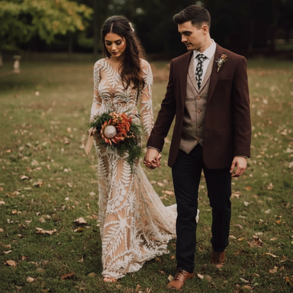 The Folklore Gown — Boho Long Sleeve Lace Wedding Dress 3 The Folklore Gown — Boho Long Sleeve Lace Wedding Dress