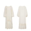 Untitled design Golden Dune Seashell Tassel Boho Maxi Dress