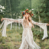 fried_triangular_dumplings_with_sauce_swapped Desert Romance Fringe Lace Wedding Dress