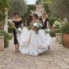 photo_1790666033_4189 Puglia Frond — Guipure Lace Boho Wedding Dress in Leaf Appliqué – Spirit & Rebel