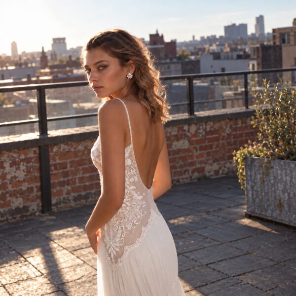 photo_1791363751_4230 Amalfi Hush — Beaded Lace Boho Wedding Dress in Tiered Tulle – Spirit & Rebel