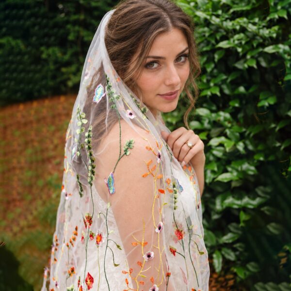 photo_1792501802_4684 The Honeyblossom Veil — Meadow Embroidered Wedding Veil with Comb