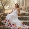 spirit_weathered_stone_farmhouse Ethereal Garden Plus Size Wedding Dress